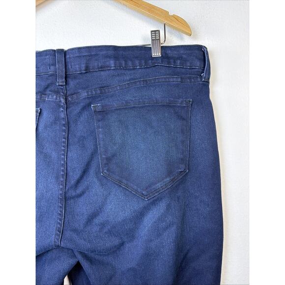 NYDJ Jeans Womens Plus 20W Blue jade leggings norwell wash mid rise lift tuck - Picture 5 of 13